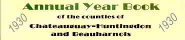 1930 Chateauguay, Huntingdon & Beauharnois Year Book